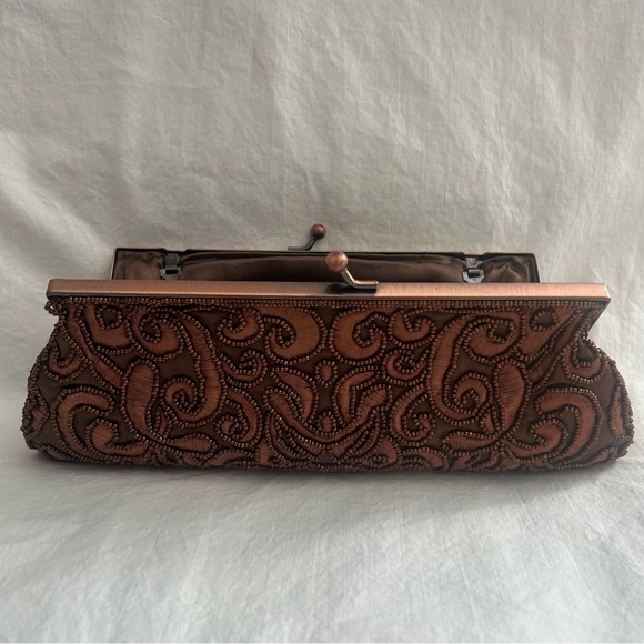 Vintage Carlo Fellini | 1990s Beaded Clutch/ Purse | RARE - Picture 2 of 12